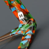 Square Acetate Glasses LE7022_Tortoise - Brown