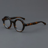 Round Acetate Glasses LE7032_Tortoise