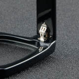 Square Acetate Glasses LE7023_Black