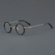 Round Acetate Glasses LE7028_Tortoise