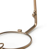 Round Metal Glasses LE7013_Gold