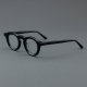 Round Acetate Glasses LE7054_Black