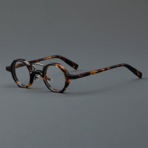 Round Acetate Glasses LE7035_Tortoise