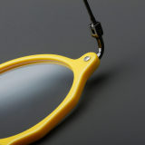 Round Acetate & Titanium Glasses LE7044_Yellow