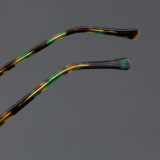 Round Acetate Glasses LE7019_Tortoise