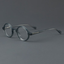 Round Acetate Glasses LE7017_Grey Round Acetate Glasses LE7017_Grey