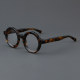Round Acetate Glasses LE7055_Tortoise