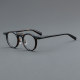 Round Acetate Glasses LE7005_Tortoise