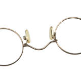 Round Metal Glasses LE7013_Gold