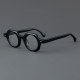Geometric Acetate Glasses LE7025_Black