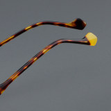 Round Acetate Glasses LE7051_Tortoise