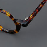 Round Acetate Glasses LE7051_Tortoise