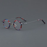 Round Acetate Glasses LE7028_Rainbow