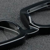Square Acetate Glasses LE7023_Black