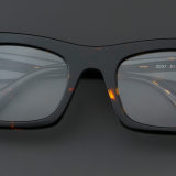 Rectangle Acetate Glasses LE7014_Tortoise