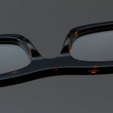 Rectangle Acetate Glasses LE7014_Tortoise