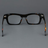 Rectangle Acetate Glasses LE7014_Tortoise