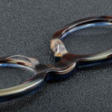 Round Acetate Glasses LE7030_Blue Tortoise