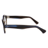 Round Acetate Glasses LE7030_Blue Tortoise