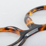Round Acetate Glasses LE7049_Tortoise