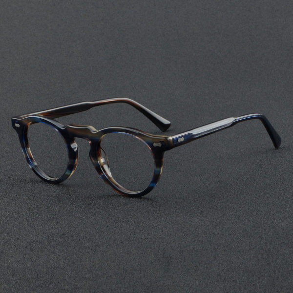 Round Acetate Glasses LE7007_Rainbow