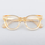 Round Acetate Glasses LE7049_Brown