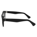 Square Acetate Glasses LE7046_Black