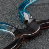 Square Acetate Glasses LE7046_Brown - Blue