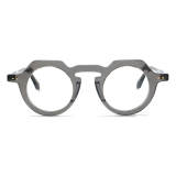 Geometric Acetate Glasses LE7061_Grey