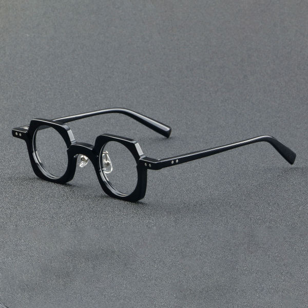 Geometric Acetate Glasses LE7062_Black