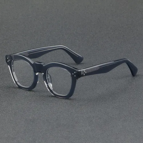 Square Acetate Glasses LE7046_Grey