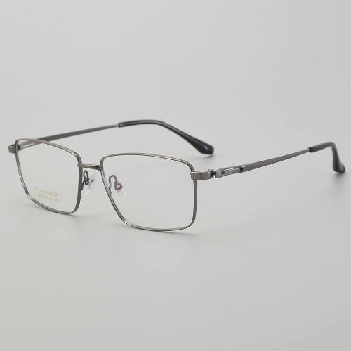 Rectangle Titanium Glasses LE5351_Gunmetal