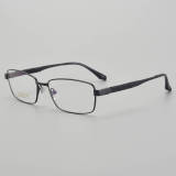 Rectangle Titanium Glasses LE5349_Black