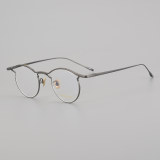 Browline Titanium Glasses LE5016_Gunmetal