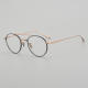 Aviator Titanium Glasses LE5015_Black - Gold