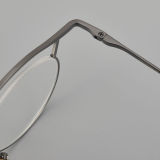 Browline Titanium Glasses LE5016_Gunmetal