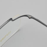 Half Rim Titanium Glasses LE5347_Gunmetal
