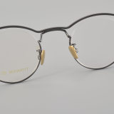 Browline Titanium Glasses LE5016_Gunmetal