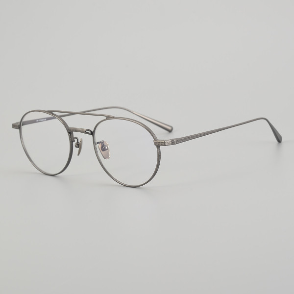 Aviator Titanium Glasses LE5015_Gunmetal