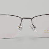 Half Rim Titanium Glasses LE5350_Gunmetal