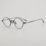 Oval Titanium Glasses LE5018_Black