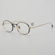 Oval Titanium Glasses LE5307_Black - Gold