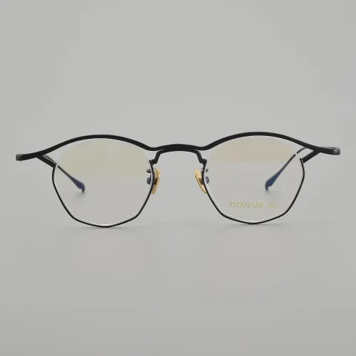Browline Titanium Glasses LE5021_Black