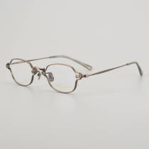 Oval Titanium Glasses LE5022_Bronze