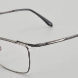 Rectangle Titanium Glasses LE5276_Grey - Gunmetal