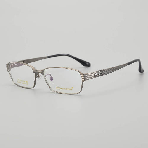 Rectangle Titanium Glasses LE5300_Gunmetal