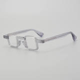 Square Acetate Glasses LE5268_Grey