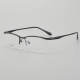 Half Rim Titanium Glasses LE5259_Black