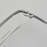 Half Rim Titanium Glasses LE5259_Gunmetal