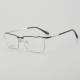 Rectangle Titanium Glasses LE5276_Black - Silver